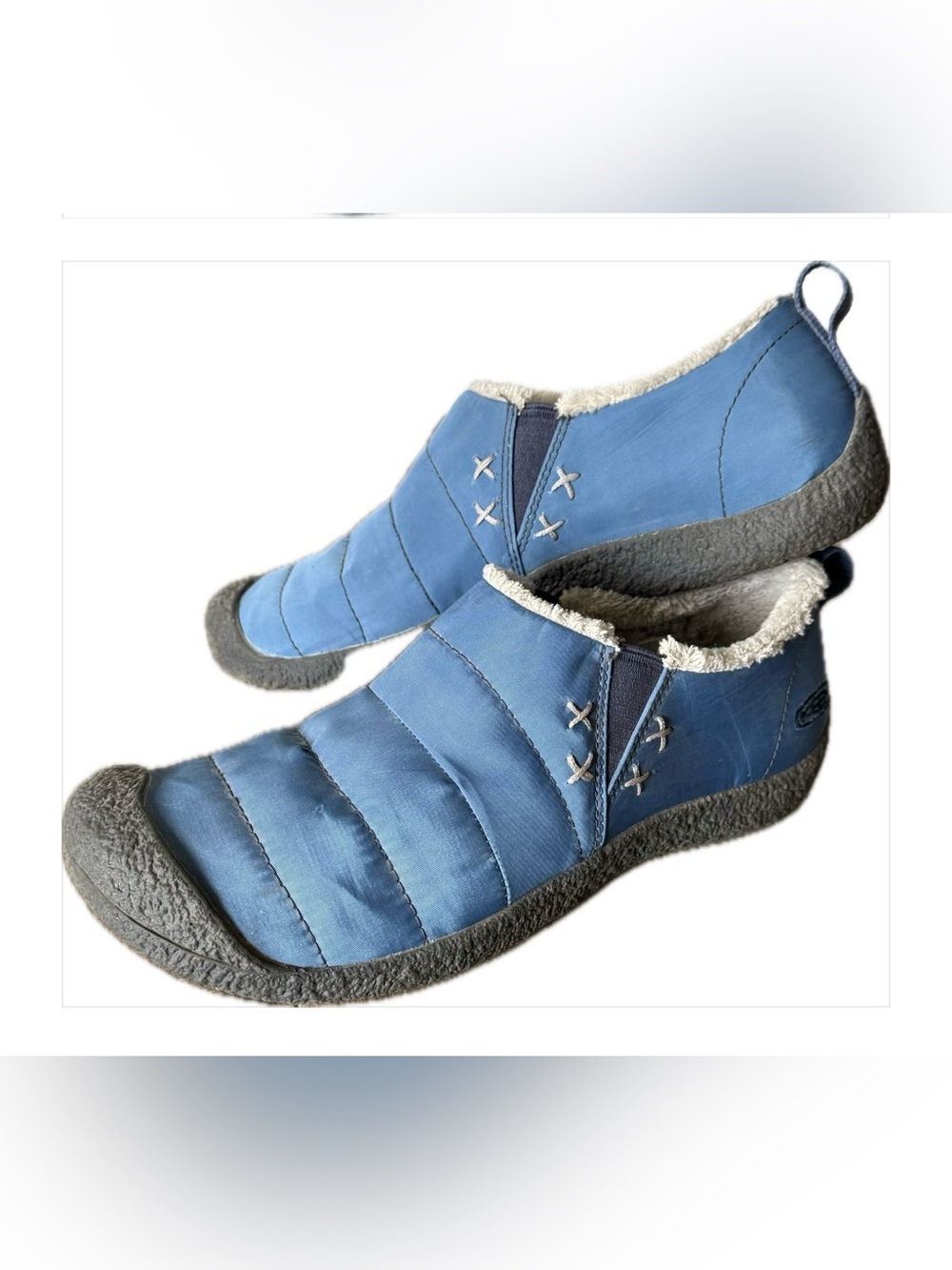 Keen Howser II Legion Blue Cozy Shoe Slippers Size 9
